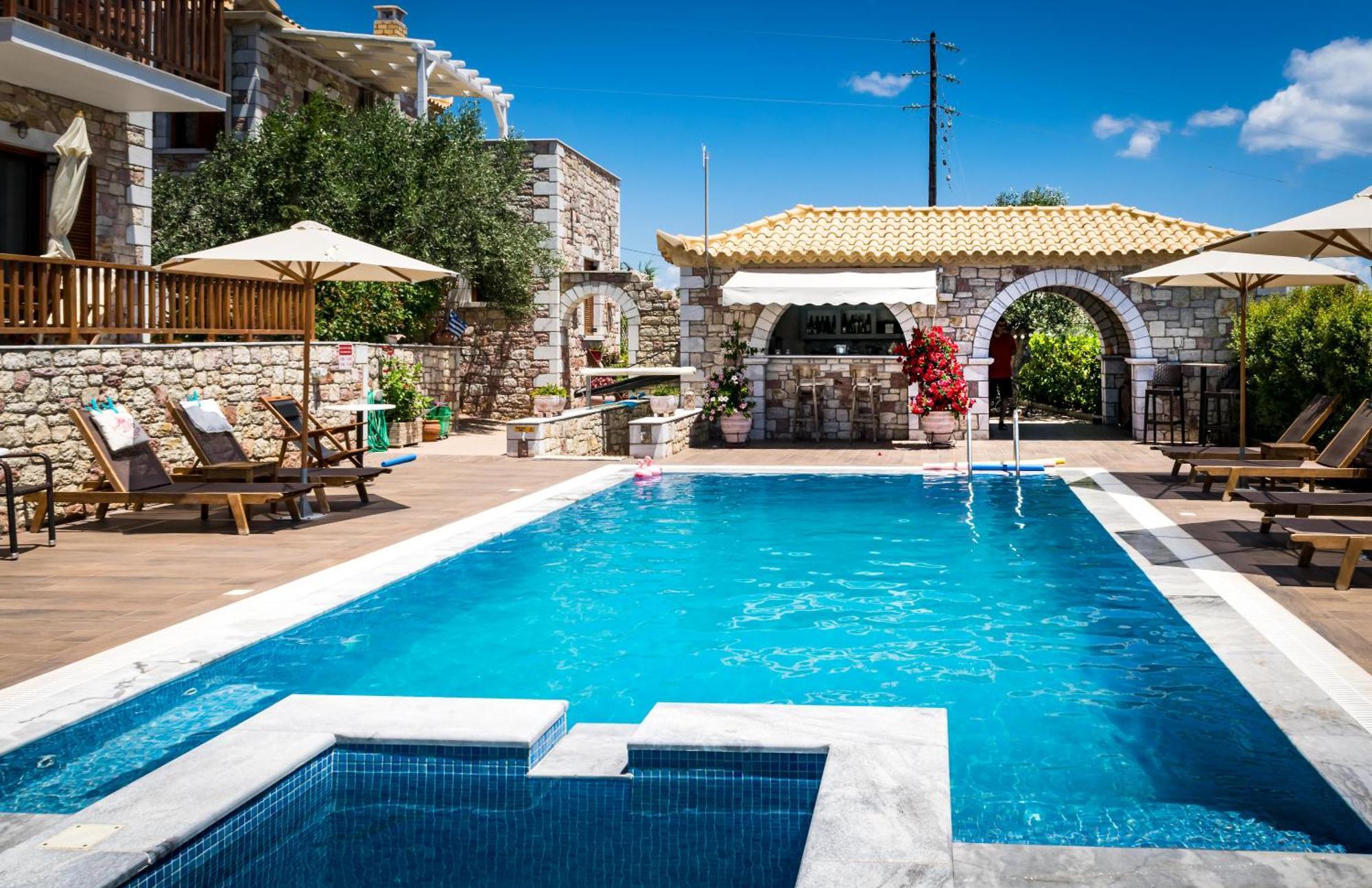 Liokrina Luxury Villas Koróni Exteriör bild