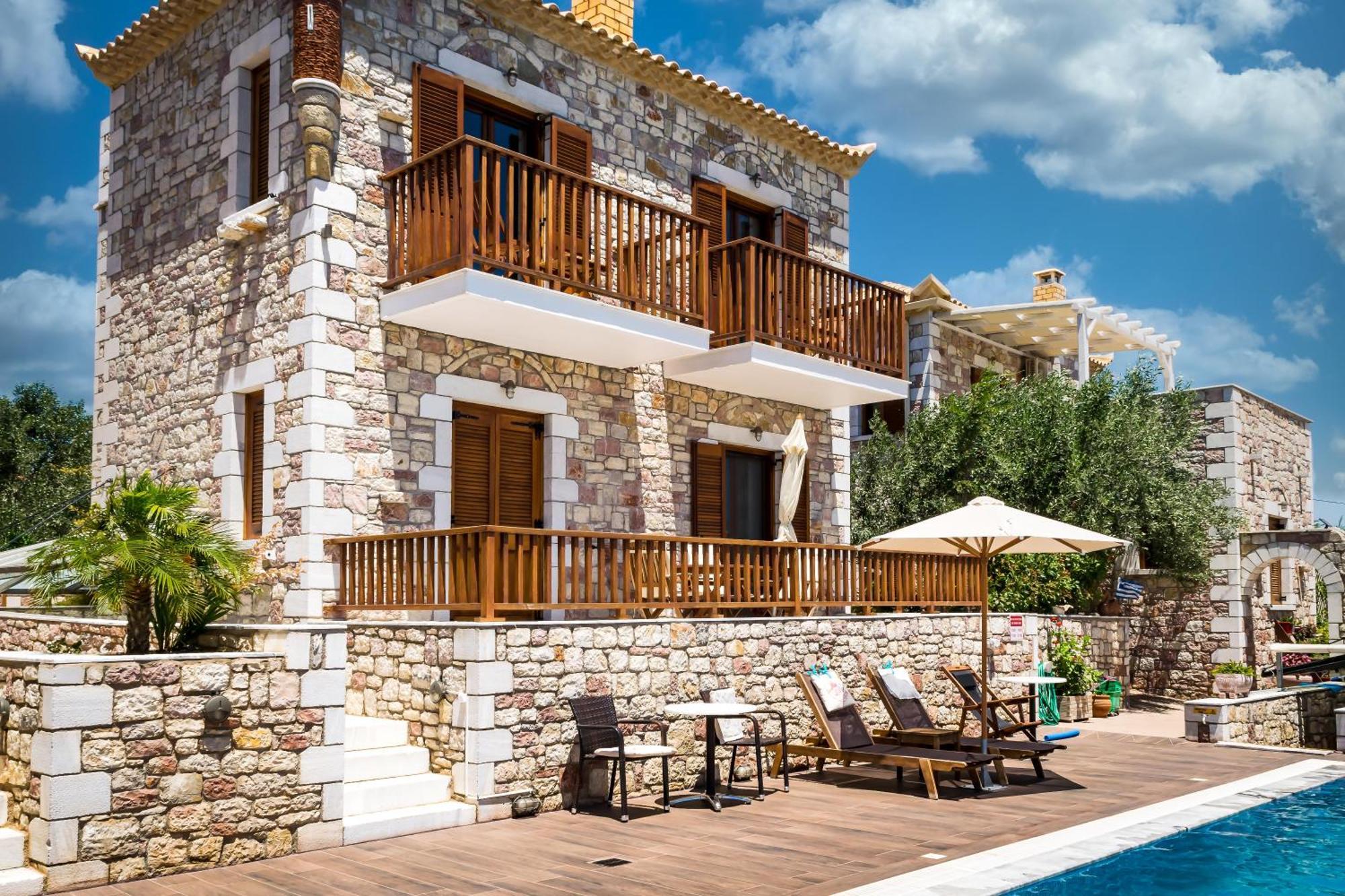Liokrina Luxury Villas Koróni Exteriör bild