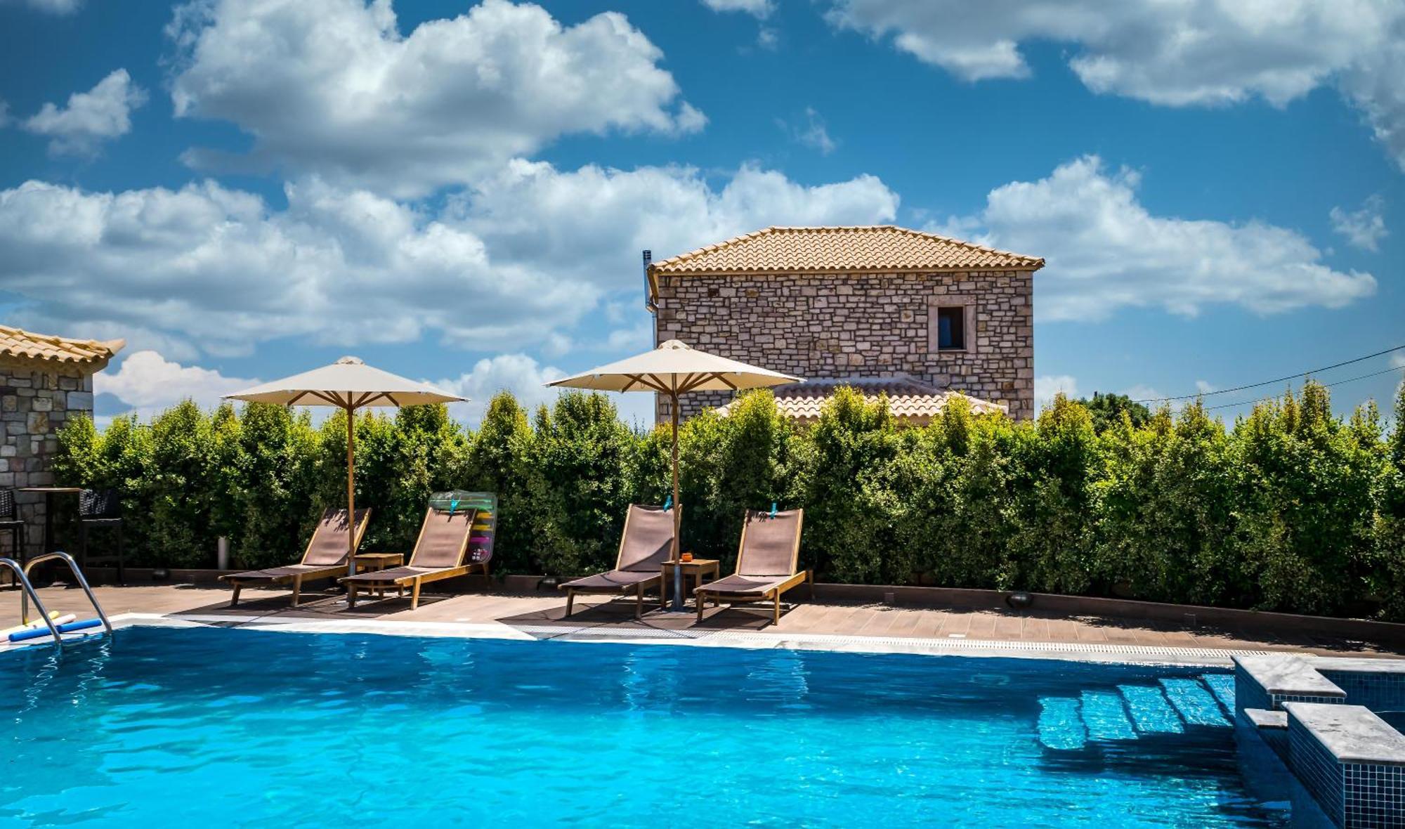 Liokrina Luxury Villas Koróni Exteriör bild