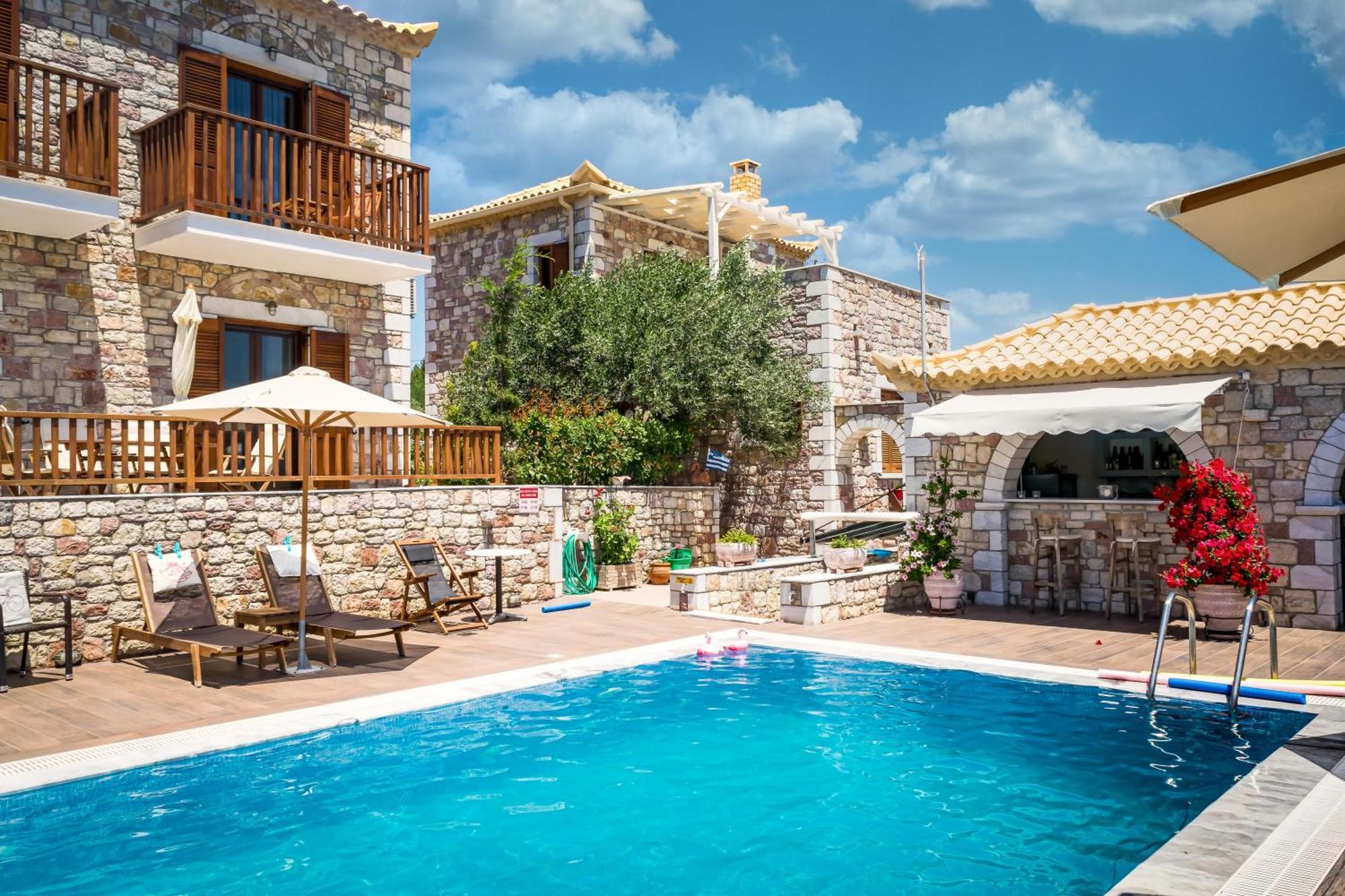 Liokrina Luxury Villas Koróni Exteriör bild